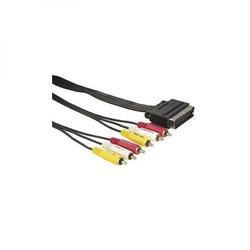 Audio kabel 3m,  SCART M/cinch