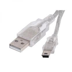 Kabel USB (2.0), USB A M- USB mini M (5 pin), 2m, černý