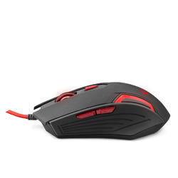 Herní optická myš FIGHTER MX205, černo-červená - 2