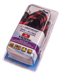 Kabel HDMI opletený textilem 5M - 2