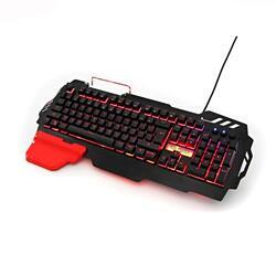 Herní klávesnice RED FIGHTER K2, černá, podsvícená - 2