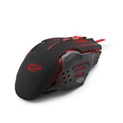 Herní optická myš APACHE MX403, černo-červená - 3