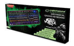 Herní Mechanická klávesnice Esperanza VORTEX s LED podsvícením - 3