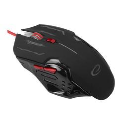Herní optická myš APACHE MX403, černo-červená - 4
