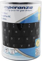 Esperanza EK126K silikonová klávesnice, vodotěsná, černá - 6